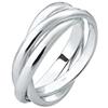 Elli Anello Donna Avvolgimento Classico in Argento Sterling 925, Argento (Silver)