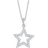 Elli Catenina con Pendente da Donna in Argento 925 con Cristallo Swarovski