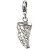 Carlo Biagi CSCZS03C - Ciondolo da donna, in argento 925, colore: Bianco, Argento sterling