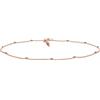 Elli Collana da donna girocollo a sfere blogger Modern Trend in argento Sterling 925, lunghezza 36 cm