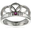caï Anello Donna argento 925 Rubino