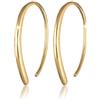 Elli Orecchini Donna Creolo Aprire Basic Argento Sterling 925