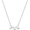 Elli - Collana da donna con ciondolo, argento 925, forma a stelle - 0102310713_45