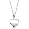 Elli Collana da Donna Ciondolo Cuore Filigrana in Argento Sterling 925