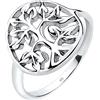 Elli Anello da Donna in Argento 925, Misura 16