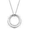 Elli 0103540512_80 - Catenina con pendente da donna, argento sterling 925, 800 mm