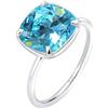 Elli Anello Solitario da Anniversario Donna Argento, Misura 14