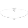 Elli Collana da donna in argento sterling 925 con cristalli