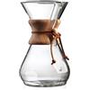 Chemex Caffettiera con collo in legno da 8 tazze - trasparente