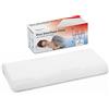 Third of Life Cuscino basso ortopedico in Memory Foam per dormire a pancia in giù | Memory foam, traspirante, antiacaro, termoregolante, cuscino cervicale, ideale per federa 40x80 cm, altezza 6 cm