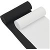 BENECREAT 4m 150mm Nastro Elastico Largo Bianco e Nero Elastico ad Alta Elasticità per Artigianato e Cucito 2 m/Colore