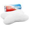 Third of Life Cuscino in Memory Foam ACAMAR, Cuscino cervicale ergonomico e ortopedico, Schiuma viscoelastica, Ideale per dormire sul fianco o inclinati, Federa con termoregolazione, 55x47x12cm