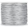 PH PandaHall 100m Corde Elastico Metalliche Argento 1mm Confezione Regalo Intrecciato, Filo Gioielli Intrecciati Corda di Natale per Avvolgere Regalo per Artigianato Creazione di Gioielli
