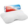 Third of Life Cuscino viscoelastico GIANFAR | cuscino cervicale ortopedico ergonomico | Memory-foam | Federa termoregolante | Guanciale/Cuscino perfetto per chi dorme sul fianco | 55 x 40 x 12/10 cm