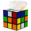 getDigital 8372 Portafazzoletti Cubo Magico Con Chiusura Magnetica - Multicolore 14 x 14 x 14 cm
