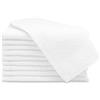 ZOLLNER 10 asciugamani per ospiti - piccole lavette morbide in 30x50 cm - lavabili a 60°C - cotone - bianco - qualità alberghiera - certificat - Oeko Tex®