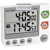 TFA 38.2025 - Timer elettronico doppio (bianco con batterie)