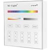LIGHTEU®, alimentato a batteria B4 4-Zone RGB+CCT Smart Panel RF Controller per Miboxer RGBCCT LED Strip controller e lampade B4