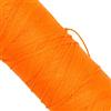 Linhasita, rocchetto di filo cerato, Linhasita 100 g, 170 m, 1 mm di spessore, in poliestere, macramè, 30 colori. 170 metros / 100 gr Arancione fluorescente