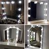 Foeska Luci Specchio per Lo Stile di vanità LED di Hollywood, luci Specchio per Trucco con dimmerabili, Striscia di Illuminazione per Tavolo da Trucco Set in Camera da Letto spogliatoio -10 PCS