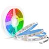 Arotelicht RGBW Striscia LED 5M, 5050SMD 300leds 12V Multi-Colored Tape Lights, per Interne, Cucina, Camera, Sala (5M 24V, RGB+Warm white)