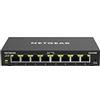 NETGEAR Switch Ethernet Plus 8 Porte GS308E - Supporto VLAN, QoS, Switch Gigabit per Ufficio, Funzionamento Silenzioso, Montaggio Desktop o a Parete