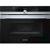 SIEMENS CM633GBS1 Forno multifunzione compatto da incasso, inox, microonde, 1000 W 45 lt