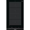 SIEMENS EX375FXB1E Piano cottura da incasso a induzione, vetroceramica nero, flexZone, 2 zone 30 cm