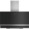 SIEMENS LC97FVW60 Cappa aspirante a parete, vetro nero, 730 m³/h, Home Connect, A+ 90 cm