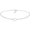 Elli Collana da Donna Cerchio Tagliato Filigrana in Argento Sterling 925