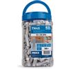 INDEX A PERFECT FIXING Index TN4S08EP - Contenitore in plastica, con perno in nylon, t4s, 08 x 040e, confezione da 500 pezzi