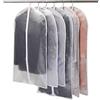Niviy Copriabiti Antipolvere 6PCS Traslucida Impermeabile 3 Pezzi 60 cm*100 cm + 3 Pezzi 60 cm*120 cm PEVA con la Chiusura Lampo Abbigliamento Copre per Vestiti