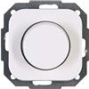 Kopp Donau Dimmer a pressione variabile LED, lampadine a incandescenza e alogene, taglio di fase, bianco artico