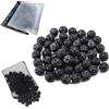 CESFONJER 35 PCS 26mm Acquario Filtro Serbatoio di Pesci bio Palle bio-Palle per la Pulizia di filtrazione + (2 Pcs/15 * 20 cm) Acquario Filtro Sacchetti in Rete