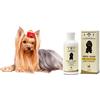 101 love for pet Shampoo + Balsamo Naturale e Vegetale, 250ml - Delicato e Profumato - per Cani dal Pelo Lungo, Linea 101