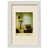 walther design Bianco Polare 50 x 70 cm con passe-partout, Cornice in Legno per la casa HO070V