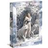 Clementoni Anne Stokes Puzzle, Colore 1000 Pezzi-Winter Guardians, 39477