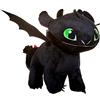 Petoske HTTYD Peluche Drago Sdentato Toothless Furia Buia 40cm Glow in The Dark