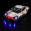 BRIKSMAX Kit di Illuminazione a LED per Lego Techinc 911 RSR, Compatibile con Il Modello Lego 42096 Mattoncini da Costruzioni - Non Include Il Set Lego