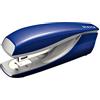 Leitz Cucitrice da Ufficio, Capacità fino a 30 Fogli, Blu (Titan), Design Ergonomico in Metallo, Include Punti, Gamma Style, Box, 55620069