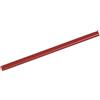 Durable 293103 - Dorsino rilegafogli, lunghezza 297 mm, capacità 60 fogli, dorso 6 mm, larghezza 13 mm, rosso, confezione da 50 pezzi