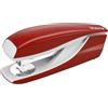 Leitz Cucitrice da Ufficio, Capacità fino a 40 Fogli, Rosso, Design Ergonomico in Metallo, Include Punti, Cartone, Gamma NeXXt, 55220025