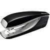 Leitz Cucitrice da Ufficio, Capacità fino a 30 Fogli, Nero (Satinato), Design Ergonomico in Metallo, Include Punti, Gamma Style, Box, 55620094
