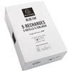 Exacompta 12214E confezione da 5 inserti di ricambio per taccuino da scrittura FAF blank 1 x 170 fogli, 21 x 13,5 cm, microperforati, ideali per i tuoi appunti, design retrò con un'eleganza senza tempo