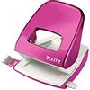Leitz Perforatore in Metallo NeXXt WOW, fino a 30 Fogli, Box, Rosa