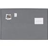 Bi-Office New Basic - Bacheca in feltro 885 x 585 mm nero