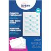 Avery L4726-20 - Targhette per nome, 40 x 75mm