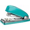 Petrus 626514 Cucitrice metallica classica, graffetta 30 fogli, apertura a 180°, gamma Wow, turchese