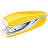 Leitz Mini Cucitrice NeXXt WOW, Capacità fino a 10 Fogli, Design Ergonomico in Metallo, Include Punti, Giallo
