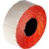 Avery Zweckform Avery RPLP1226 etichette per macchina etichettatura (15.000, 1 linee, 12 x 26 mm) 10 rotoli colore rosso